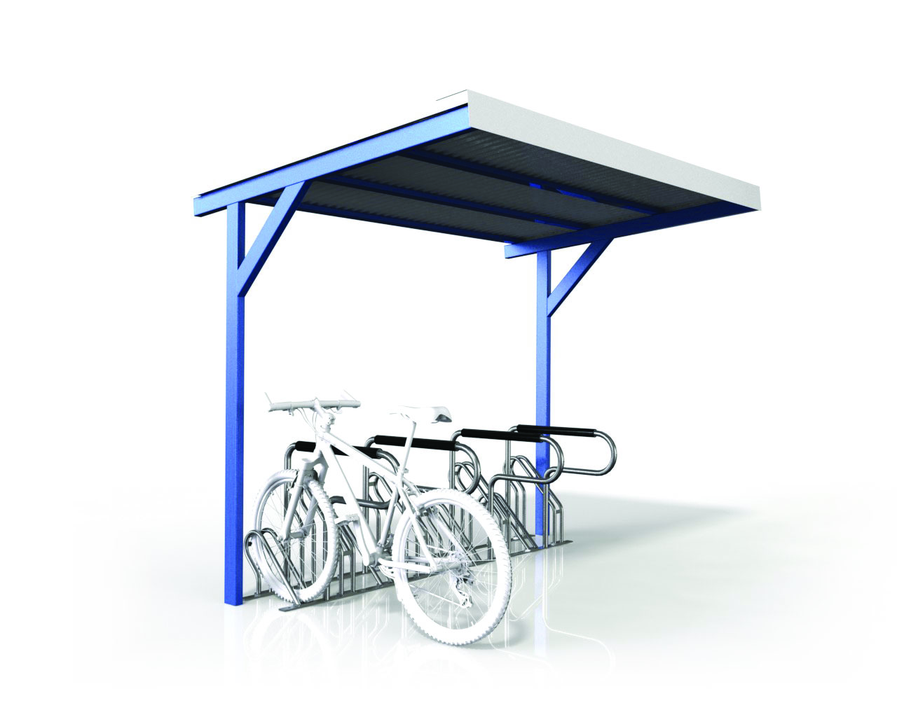 single bike shelter